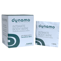 Dynamo Wellness Intimate Body Wipes 15 Pack