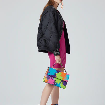 SOHO Hybrid Bomber-Tweed Jacket BYMANYC ® New York
