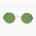 Silver / Green Lens