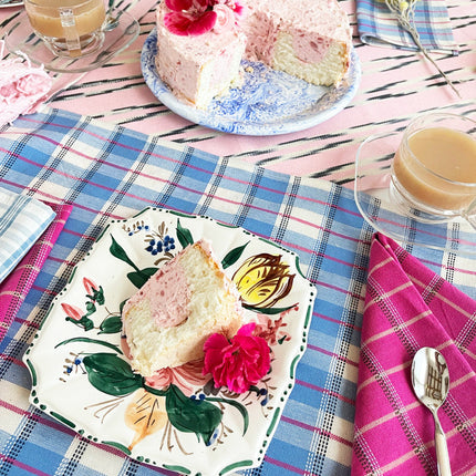San Andres Gingham Blue & White Placemat