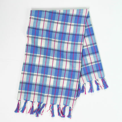 San Andres Blue & White Gingham Kitchen Towel