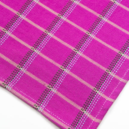 San Lucas Plaid Pink Placemat