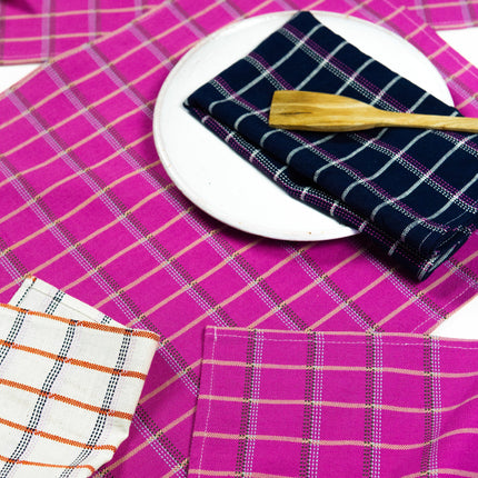 San Lucas Plaid Pink Placemat