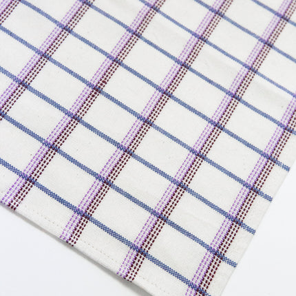 San Lucas Plaid White & Lilac Placemat