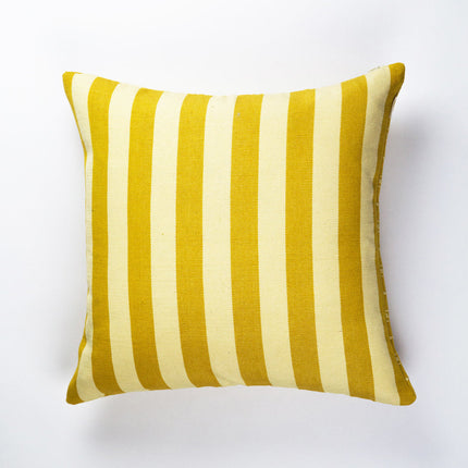 Santiago Grid Pillow - Butter