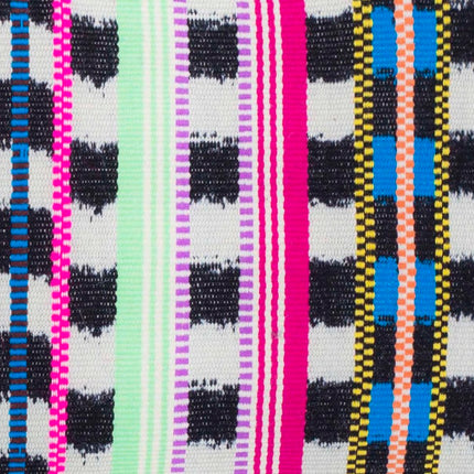 Santiago Atitlan Pink and Lime Pillow