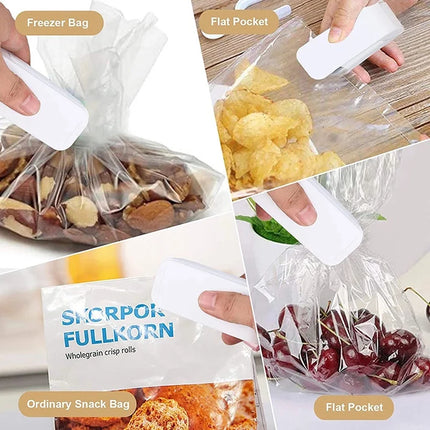 Mini Heat Bag Sealer — Portable Thermal Food Bag Sealer