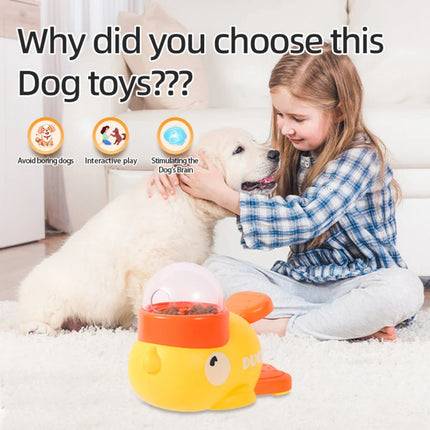 DuckBite Pet Treat Feeder | Duck-Shaped Snack Dispenser for Dogs & Cats