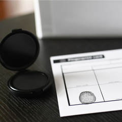 If I Go Missing Binder – Child Safety Information System for Parents | Fingerprint Kit, Waterproof Case