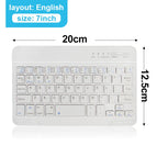 7Inch White English