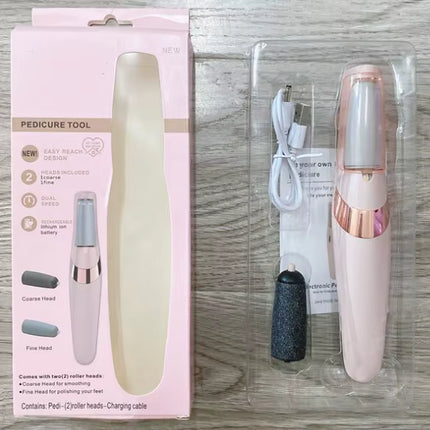Rechargeable Electric Callus Remover — Cordless Foot File for Women & Men