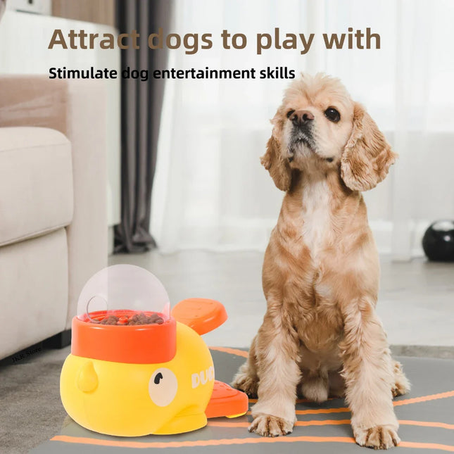 DuckBite Pet Treat Feeder | Duck-Shaped Snack Dispenser for Dogs & Cats
