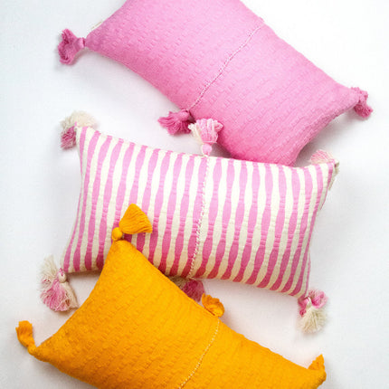Antigua Pillow - Bubblegum Pink