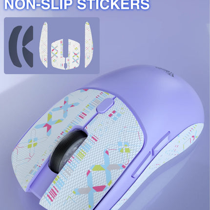 Tri-mode Rechargeable Ergonomic Bluetooth Mouse