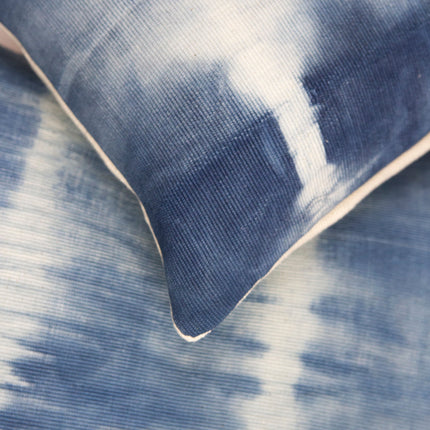 Indigo Shibori Nubby Pillow