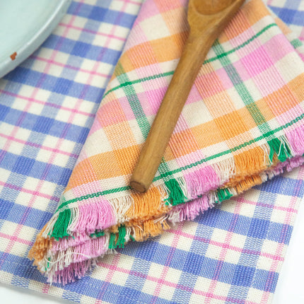 Marguerite Plaid Party Napkins