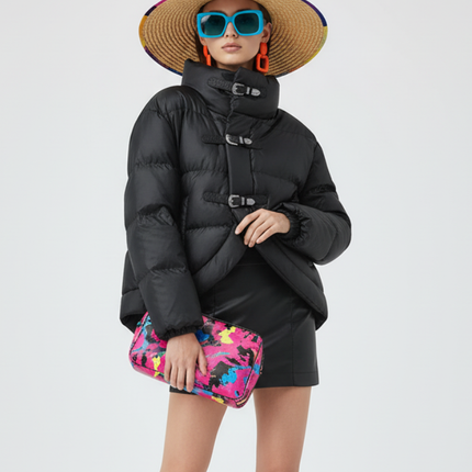 Statement Buckle Puffer Jacket CHELSEA BYMANYC ® New York