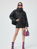 Statement Buckle Puffer Jacket CHELSEA BYMANYC ® New York