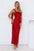 Strapless Satin Slit Long Dress For Women, Upper East Side, BYMANYC New York.