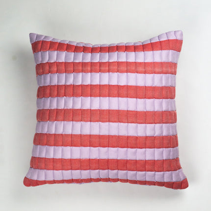 Sujani Striped Quilted Pillow