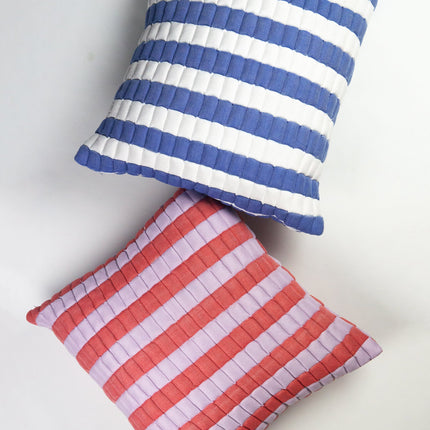 Sujani Striped Quilted Pillow