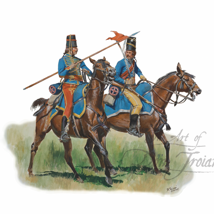 Lauzun Legion Lancer & Hussar, 1781