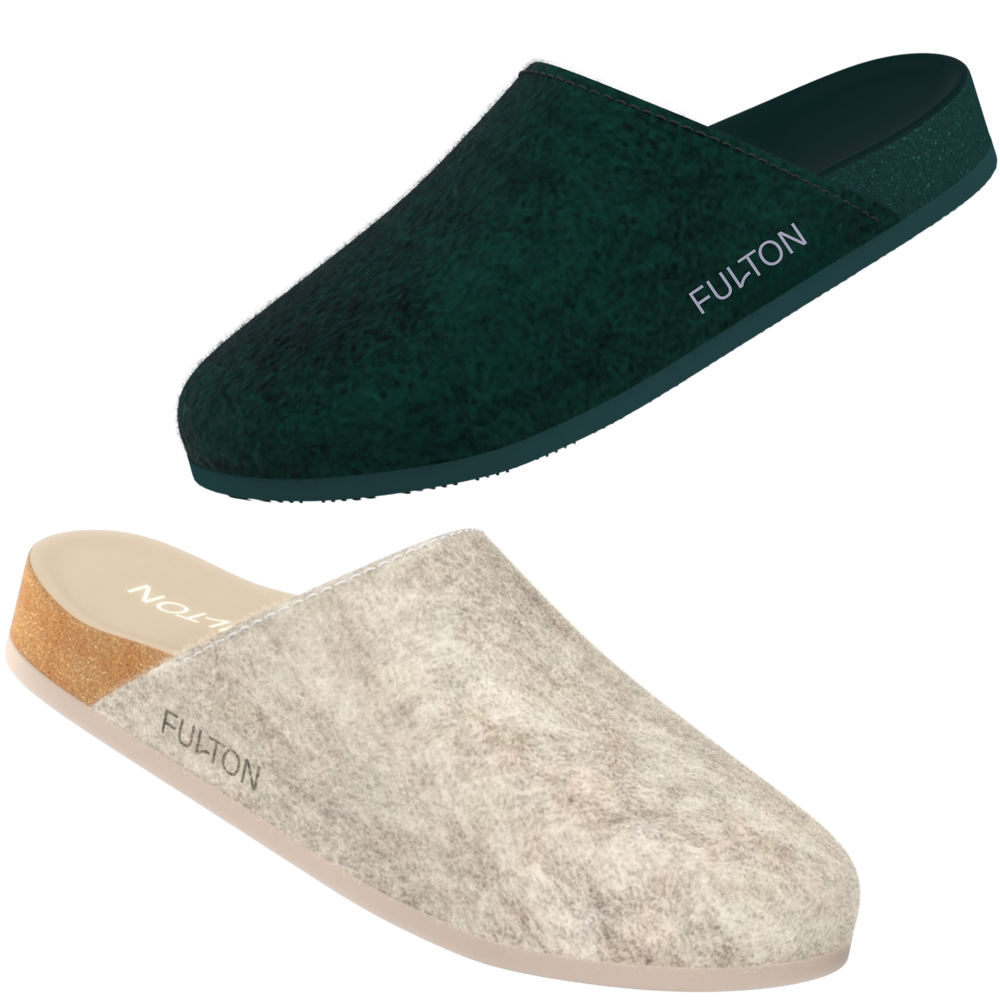 The House Shoe - Premium Cork Footbed - Mantar Tabanlı Ev Ayakkabısı