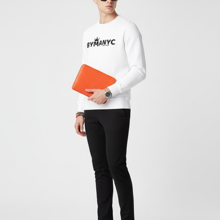 Unisex Organic Sweatshirt LOVE MANHATTAN – BYMANYC ® New York | Eco Urban Style