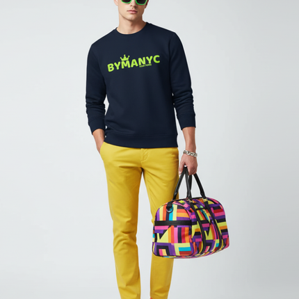 Unisex Organic Sweatshirt LOVE PARK AVENUE – BYMANYC ® New York | Vegan Streetwear
