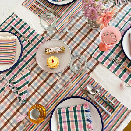 Louisa Plaid Runner