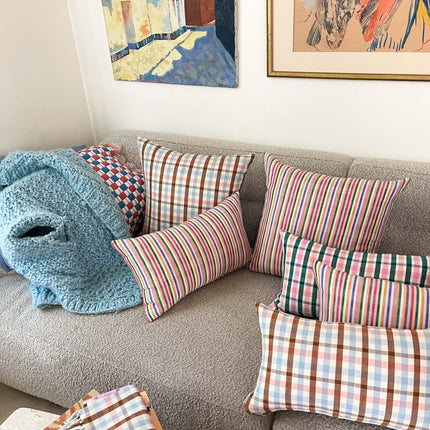 Louisa Plaid Pillows