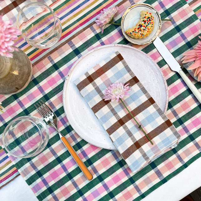 Louisa Plaid Dinner Napkin