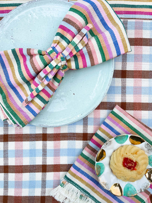 Louisa Plaid Runner