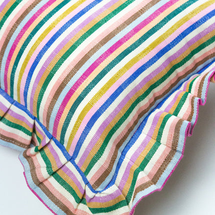 Valentina Rainbow Stripe Pillows