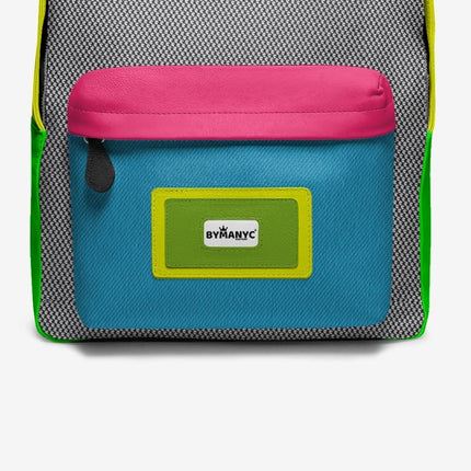 Vegan Backpack Brooklyn Pop by BYMANYC ® New York - Handmade Italy