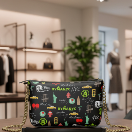 Vegan Bag NOIR COUTURE – BYMANYC ® New York Luxury Eco Design