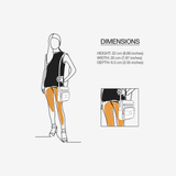 Vegan Cross-Body Shoulderbag | BYMANYC ® New York Modern Designer Piece