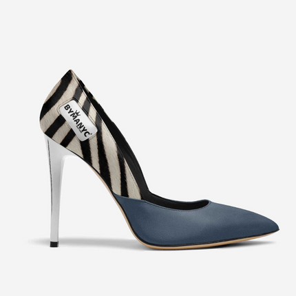 Vegan Women’s Stiletto Shoe BYMANYC ® New York – HARLEM Noir Luxe