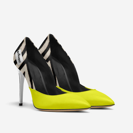 Vegan Women’s Stiletto Shoe BYMANYC ® New York – NOLITA Midnight