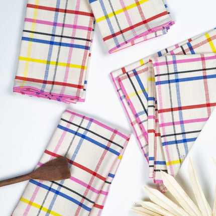 Vera Plaid Napkin Set