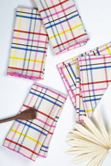 Vera Plaid Napkin Set