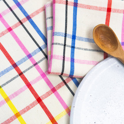 Vera Plaid Napkin Set