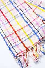 Vera Plaid Kitchen Towel