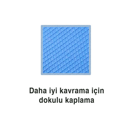 Vileda® Universal Standart Temizlik Eldiveni – %100 Doğal Lateks, Pamuklu Astar