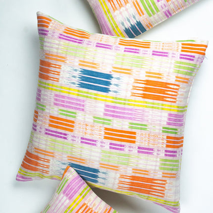 Vintage Esmeralda Ikat Pillow