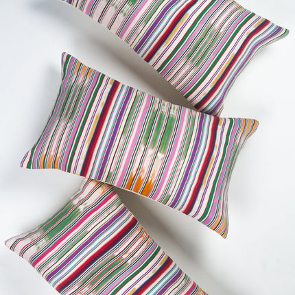 Vintage Mauve Stripe 12" x 20"