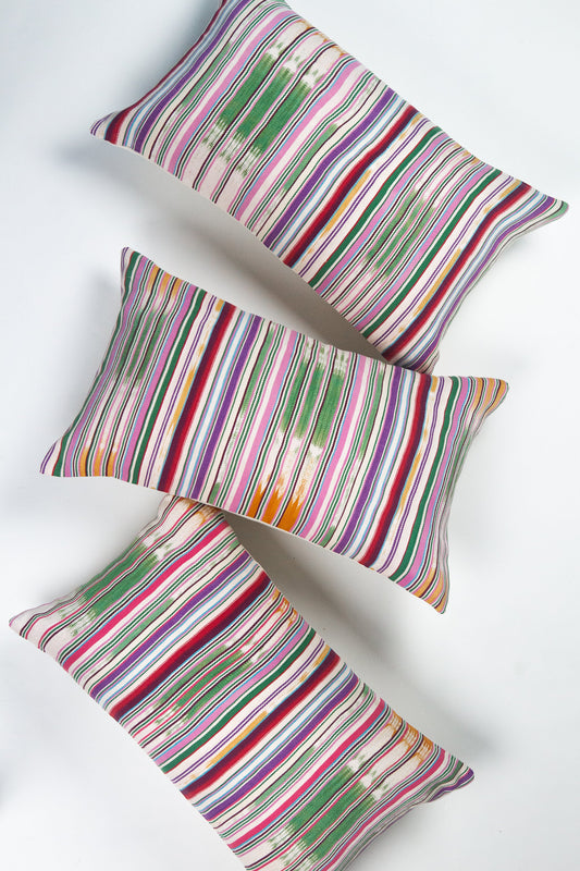 Vintage Mauve Stripe 12" x 20"