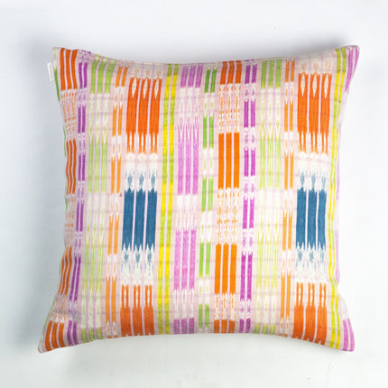 Vintage Esmeralda Ikat Pillow