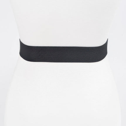 Meatpacking Rhinestone Ribbon Stretch Belt