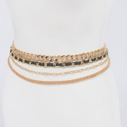 Brooklyn Layered Chain Belt
